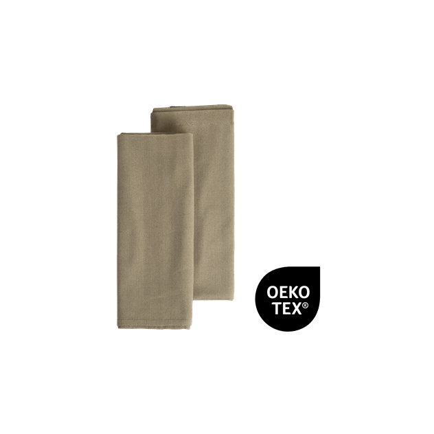 EK-NA266 - Napkin/ Taupe/ OEKTA TEX