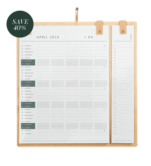 EKTA Living-Planner Board Refill '24/25-40% Offer